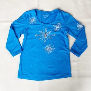 Chico’s Snowflake Top